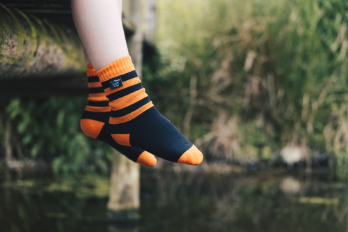 Водонепроницаемые носки детские DexShell Waterproof Children Socks S (16-18 см) оранжевые, DS546S фото 15